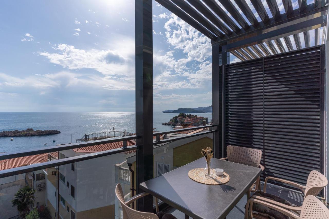 Апартаменты Vista Seaview Свети-Стефан Экстерьер фото