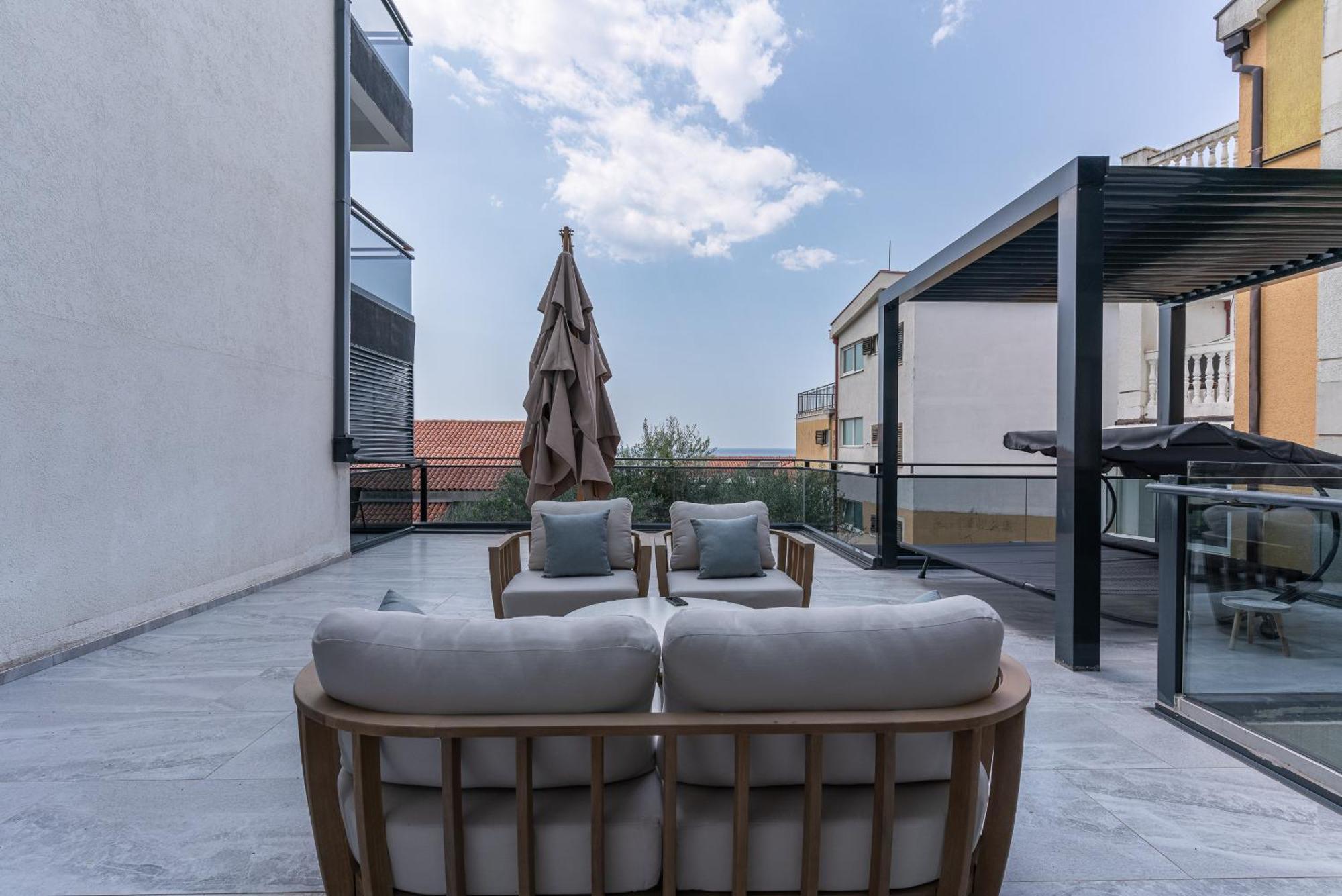 Апартаменты Vista Seaview Свети-Стефан Экстерьер фото